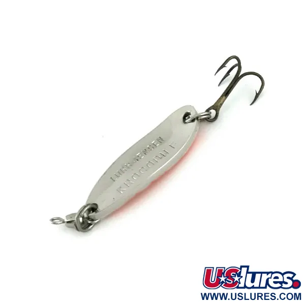 Luhr Jensen Krocodile Glow Vartiklė, Perlinė-Oranžinė, 7g, Glow, #9524