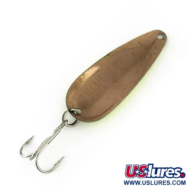 Blue Fox Aqua Spoon Blizgė, Šartrezo/Juoda/Bronza, 9g, JAV, #9525