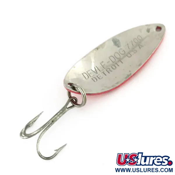 Dardevle Devle Dog 7700 Vartiklė, Raudona/Juoda/Nikeliuota, 14g, UV, #9532