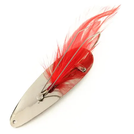 Eppinger Weedless Dardevle Blizgė, Kaltas sidabras, 28g, #9543