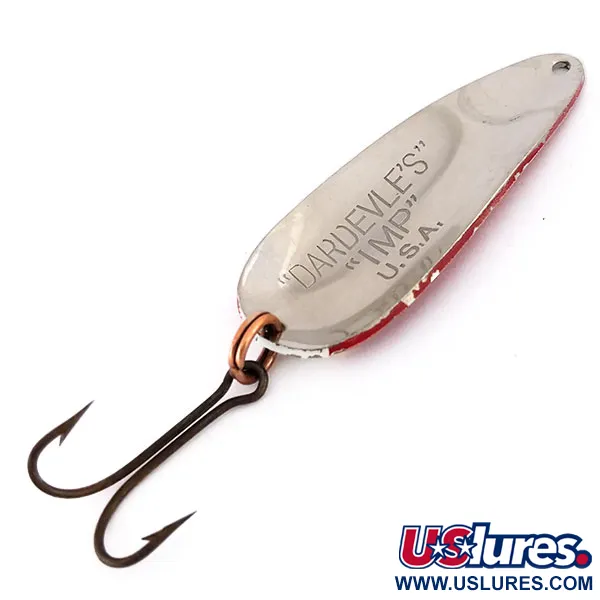 Blizgė Eppinger Dardevle Imp, Raudona / Balta / Nikelis, 11g, #9591