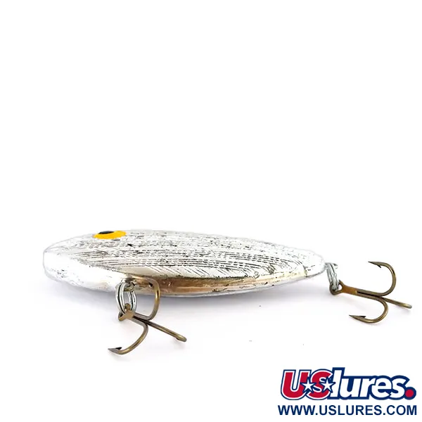 Rebel Wiggle Shad Skęstantis Rattlebait, Sidabrinė, 7g, Vintage, #9603