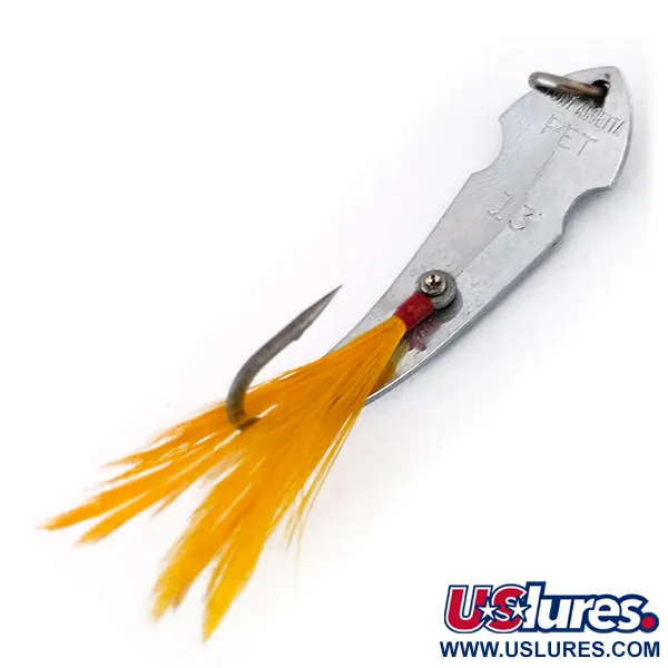 Tony Accetta Pet Spoon 13 Vartiklė, Nikelis/Žalia, 5g, Plunksna, #9609