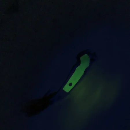 Tony Accetta Pet Spoon 13 Vartiklė, Nikelis/Žalia, 5g, Plunksna, #9609