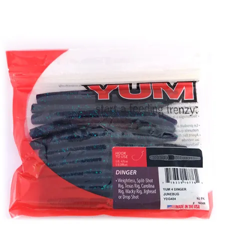 YUM Dinger minkštas masalas 10vnt