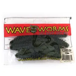 Minkštas masalas Wave Worms Swim Bug 7vnt