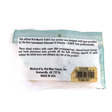 Wal Mart FLW Chunk Masalas, Juoda / Mėlyna, 7,5cm, Druska, #9621