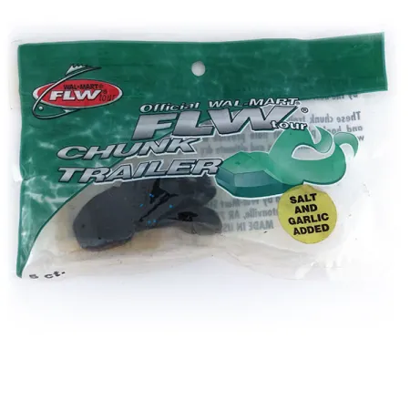 Wal Mart FLW Chunk Masalas, Juoda / Mėlyna, 7,5cm, Druska, #9621