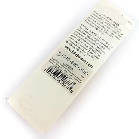 Luhr Jensen P.J.POP Poperis, Perlamutras / Raudona, 17g, Rankų darbo, #9635