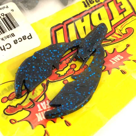 NetBait Kickin B Chunk Masalas, Black Blue, 7,5cm, Jig Trailer, #9654