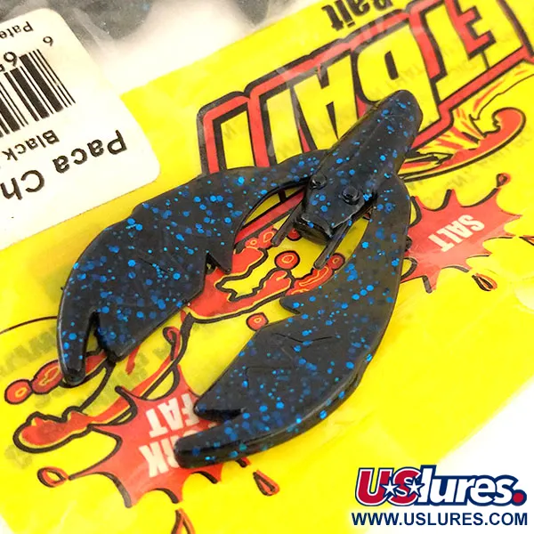 NetBait Kickin B Chunk Masalas, Black Blue, 7,5cm, Jig Trailer, #9654
