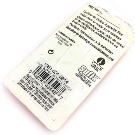 Luhr Jensen Needlefish 1, 2g, Metallic Perch, Blizgė velčiavimui #9670