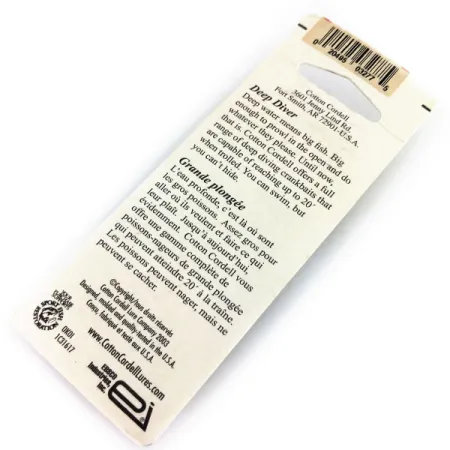 Cotton Cordell Grappler Shad JR Deep Diver, Ešerys, 7g, Gilaeigis #9671