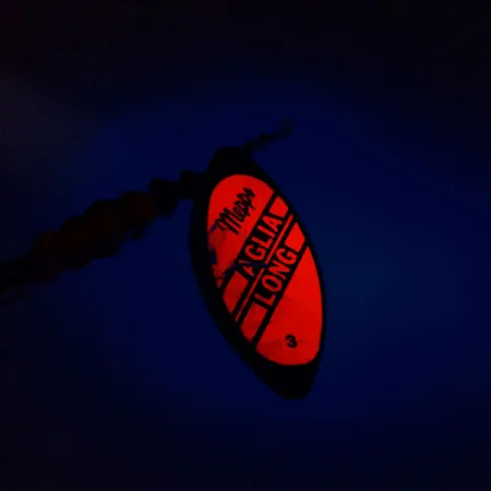 Mepps Aglia Long 3 Dressed Suktukė, Oranžinė/Auksas, 12g, Bucktail, #9676