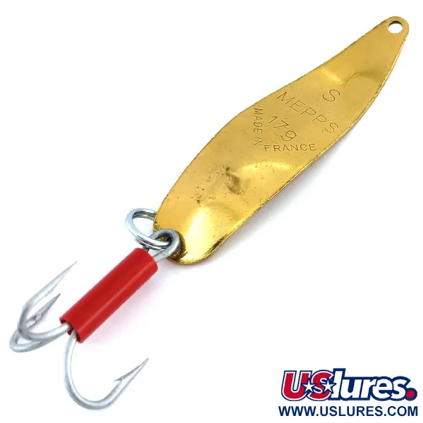Mepps Syclops 2 Blizgė, Auksinė / Raudona, 17g, S-forma, #9678