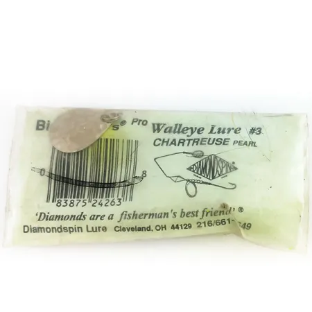 Big Chuck's Walley Lure Spinnerbaitas, Chartreuse, 17g, Willow lapelis, #9697