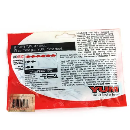 YUM Mega Tube Masalas, Green Pumpkin, 7.5cm, LPT-Druska, #9734