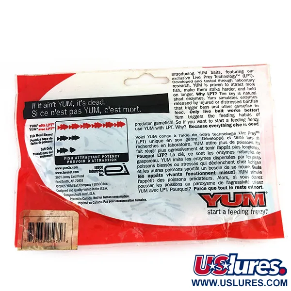 YUM Mega Tube Masalas, Green Pumpkin, 7.5cm, LPT-Druska, #9734