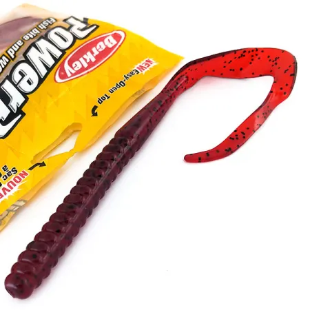 Berkley Powerbait Power Worm masalas, Cherryseed, 25cm, #9735