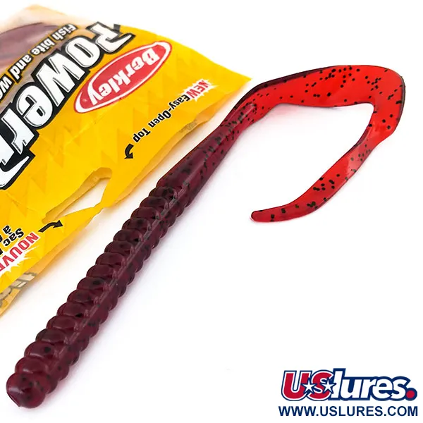 Berkley Powerbait Power Worm masalas, Cherryseed, 25cm, #9735