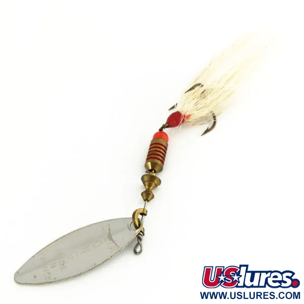 Mepps Aglia Long 2 Dressed Sukriukė, Sidabrinė, 7.3g, Bucktail, #9758