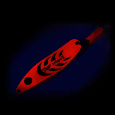 Mepps Syclops 2 UV Vartiklė, Oranžinė, 17g, UV, #9787