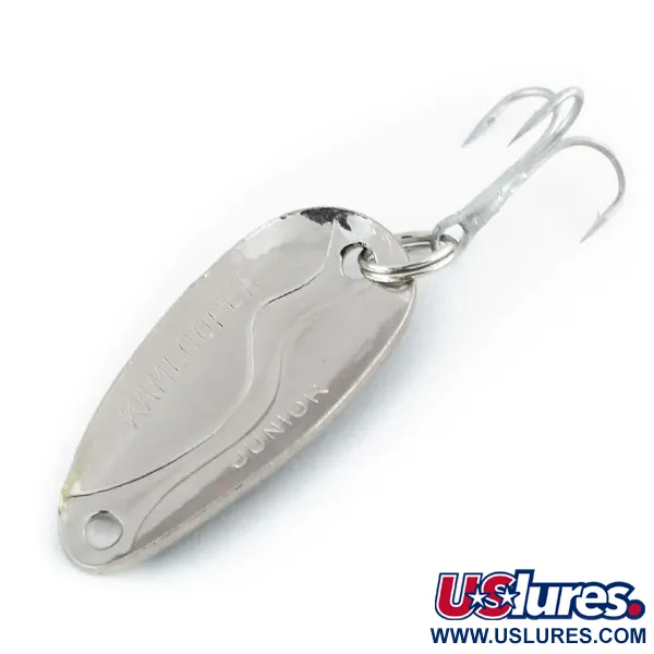 Acme Kamlooper Junior Blizgė, Juoda/Balta/Nikelis, 7g, #9801