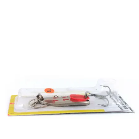 Luhr Jensen Krocodile Blizgė, Nikelis/Fire Wing, 7g, nikeluota, #1003-016-0200