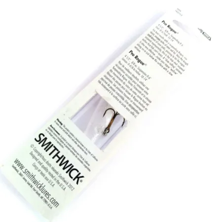 Smithwick Suspending Rattlin’ Rogue Jerkbait, Skaidrus/Baltas, #9808