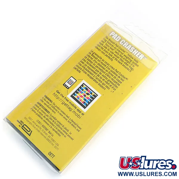 Booyah Pad Crasher Varlė, Žalia/Geltona, 14g, Žolių Nevoliuojantis, #9810