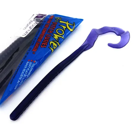 Prowler Magnum Worm Guminukas, Purpurinė, 20cm, Ribbon Tail, #9824