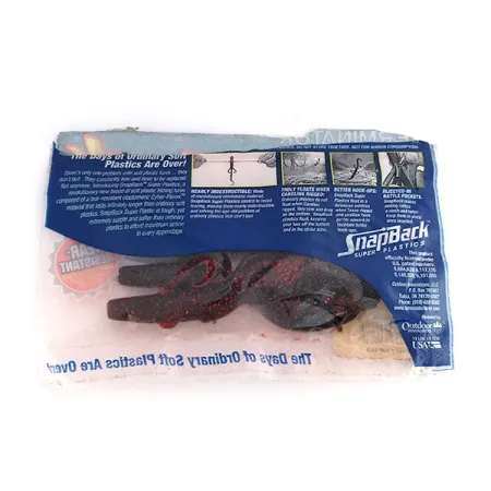 Terminator Snapback Creature guminukas, Black Ruby, 10cm, #9826