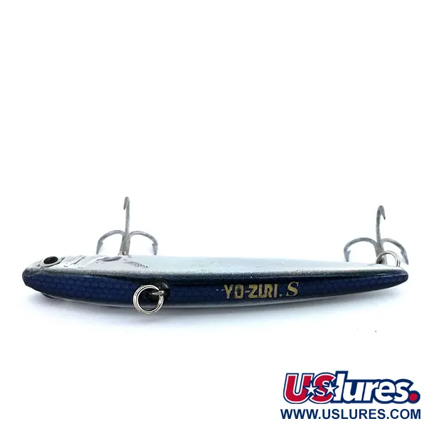 YO-ZURI Crystal VIBE Vobleris, Sidabrinis/Mėlynas, 12g, Lipless, #9843