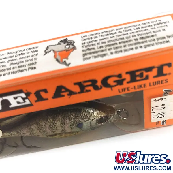 Live Target Koppers BlueGill Vobleris, Crapiet Arlequin, 7g, #9844