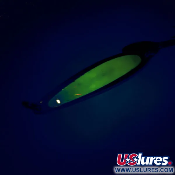 Bay de Noc Swedish Pimple Vartiklė, Nikelis/Žalia, 14g, Švytinti, #9856