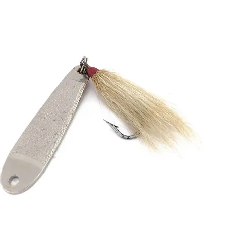 Acme Trophy Blizgė, Kaltas Nikelis, 60g, Kabliukas su Plunksnomis, #9863