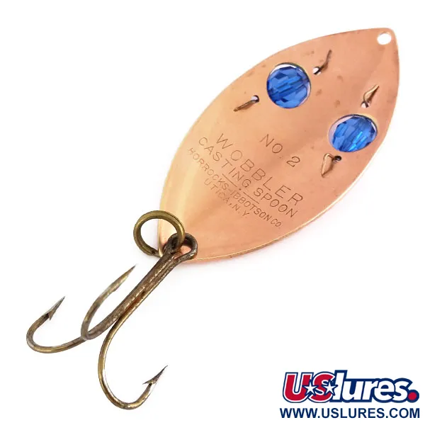 Horrocks-Ibbotson Wobbler Blizgė, Varis/Mėlyna, 23g, Karoliukai, #9866