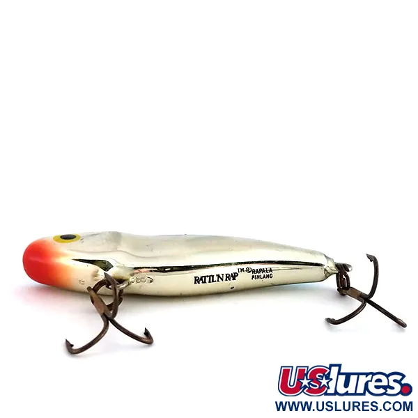 Rapala Rattl'n RAP Skęstantis Masalas, Chromas Mėlynas, 11g, Barškutis, #9872