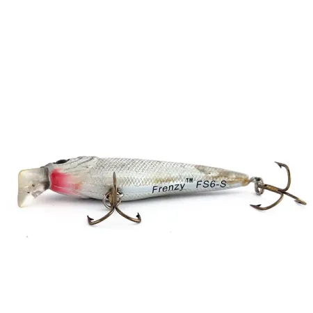Berkley Frenzy Firestick Minnow Shallow FS6-S Vobleris, Silver, 4.4g, #9873
