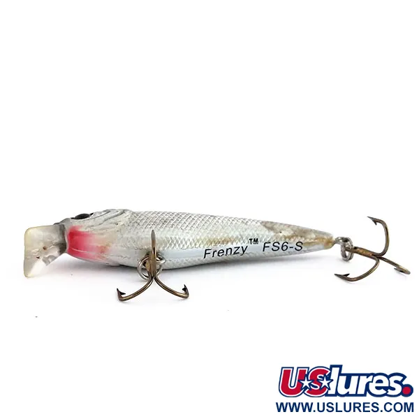 Berkley Frenzy Firestick Minnow Shallow FS6-S Vobleris, Silver, 4.4g, #9873