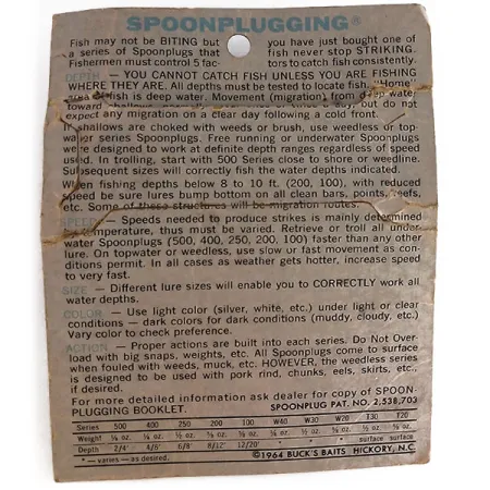 Buck Perry Spoonplug, Geltona/Oranžinė, 21g, Gylis 1.2-1.8m, #9900