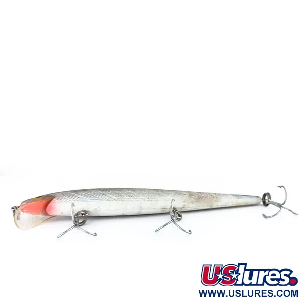 Rebel Floating Minnow F14 Vobleris, Sidabrinė, 14g, Plaukiantis, #9908