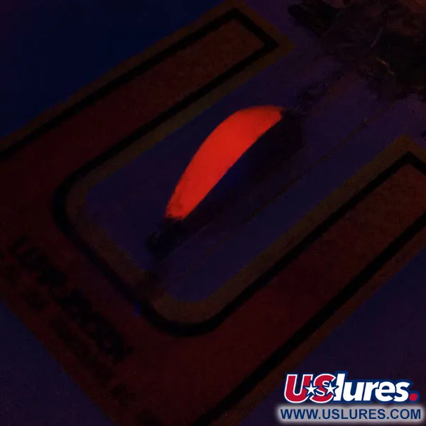 Luhr Jensen Lil' Kroc (Krocodile Stubby) Blizgė, Nikelis/Raudona, 4.5g, #9914