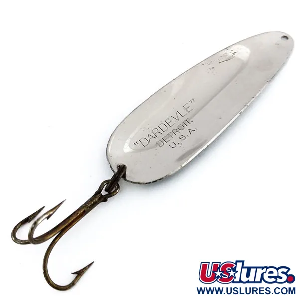 Eppinger Dardevle (1950s) Detroit Blizgė, Juoda/Balta, 28g, #9931