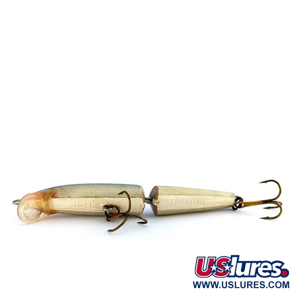 Rapala Jointed J-11 Vobleris, Mėlyna/Sidabrinė, 9g, Balsa, #9935