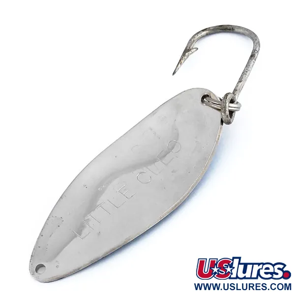 Acme Little Cleo Blizgė, Nikelis / Mėlyna, 35g, Tolimas Metimas, #9940