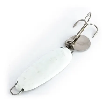 Bomber Slab Spoon Blizgė, Balta, 28g, Atspindintis įdėklas, #9944