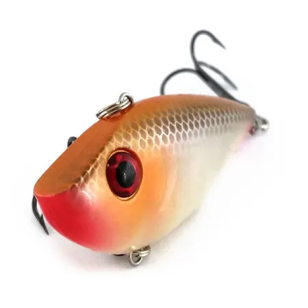 Strike King Red Eye Shad Lipless Crankbait, Auksinė/Balta, 14g, #9955