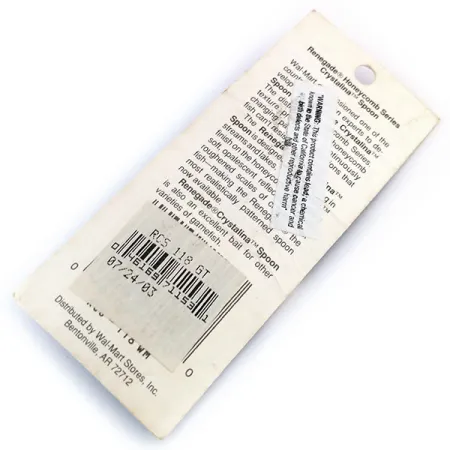 Renegade Crystalina Spoon Blinkė, Rožinė-Sidabrinė, 7g, Honeycomb, #9992