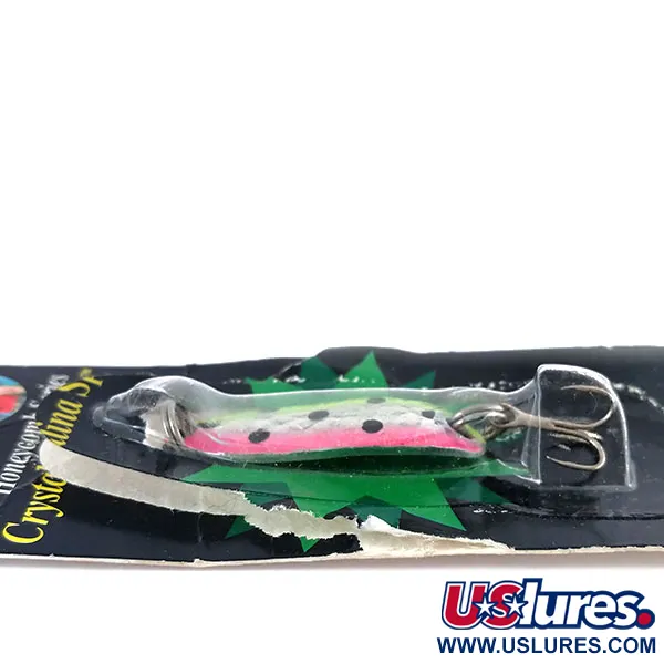 Renegade Crystalina Spoon Blinkė, Rožinė-Sidabrinė, 7g, Honeycomb, #9992